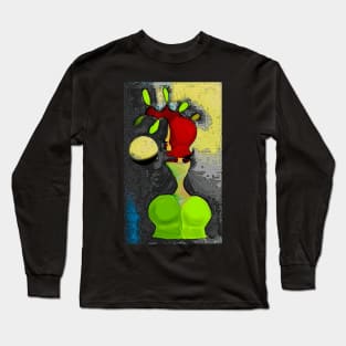 Big Green Butt Long Sleeve T-Shirt